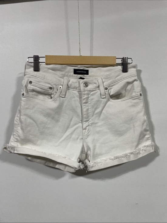J. Crew Pants - J. Crew White Frayed Hem Denim Shorts